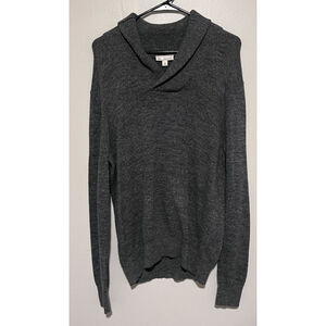 🛍️3 for $20🛍️ Gap Cowl Neck Sweater Women’s Large Gray V-neck Cotton Tunic